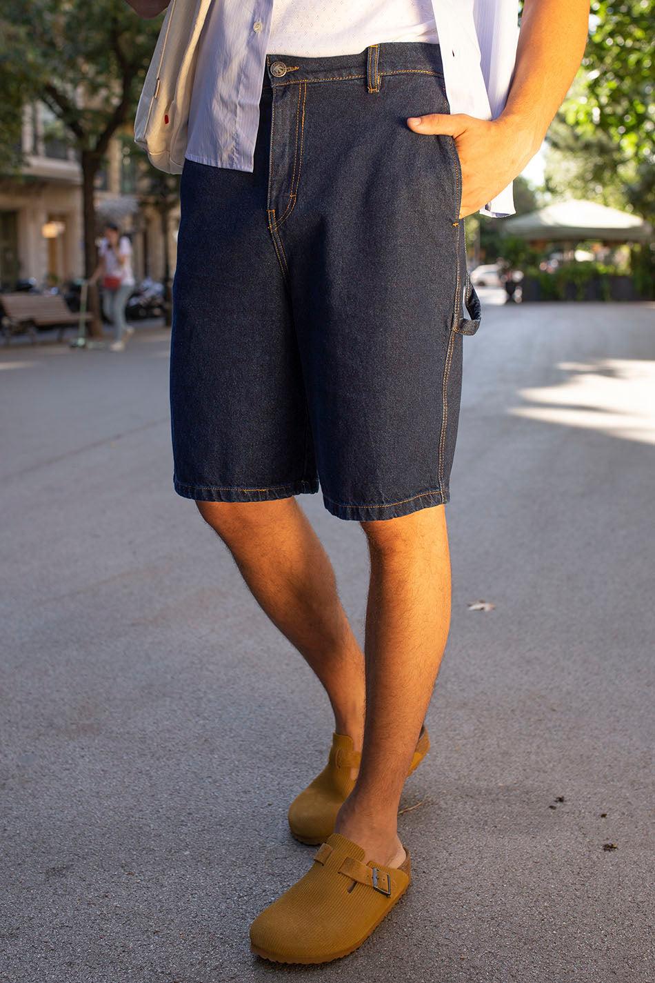kaotiko Bermuda Carpenter Denim Precio ultrabajo