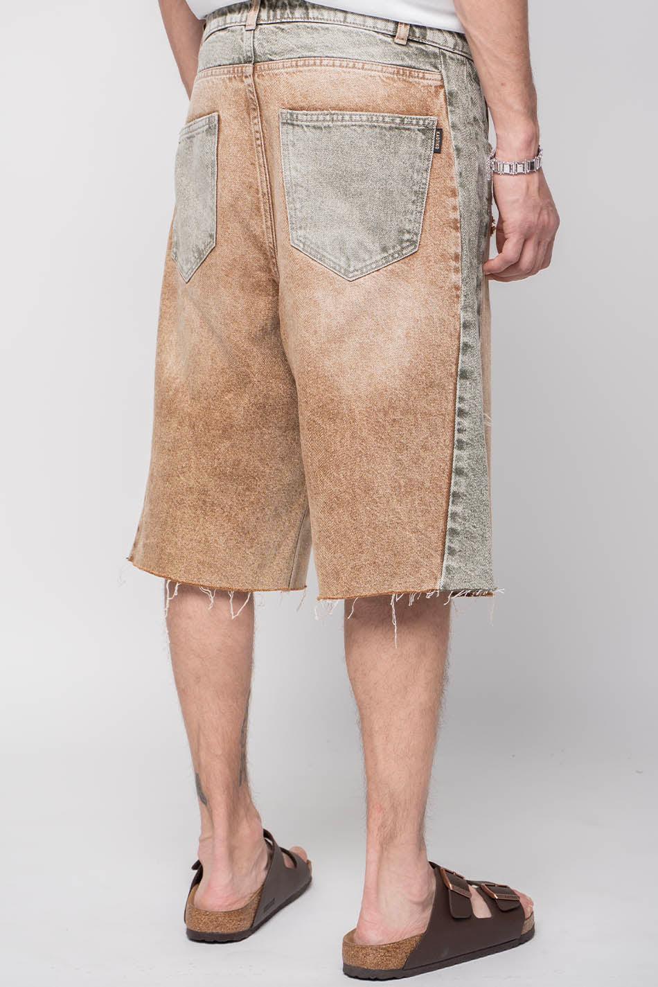 kaotiko Bermuda Tusa Washed Army/ Brown Ofertas