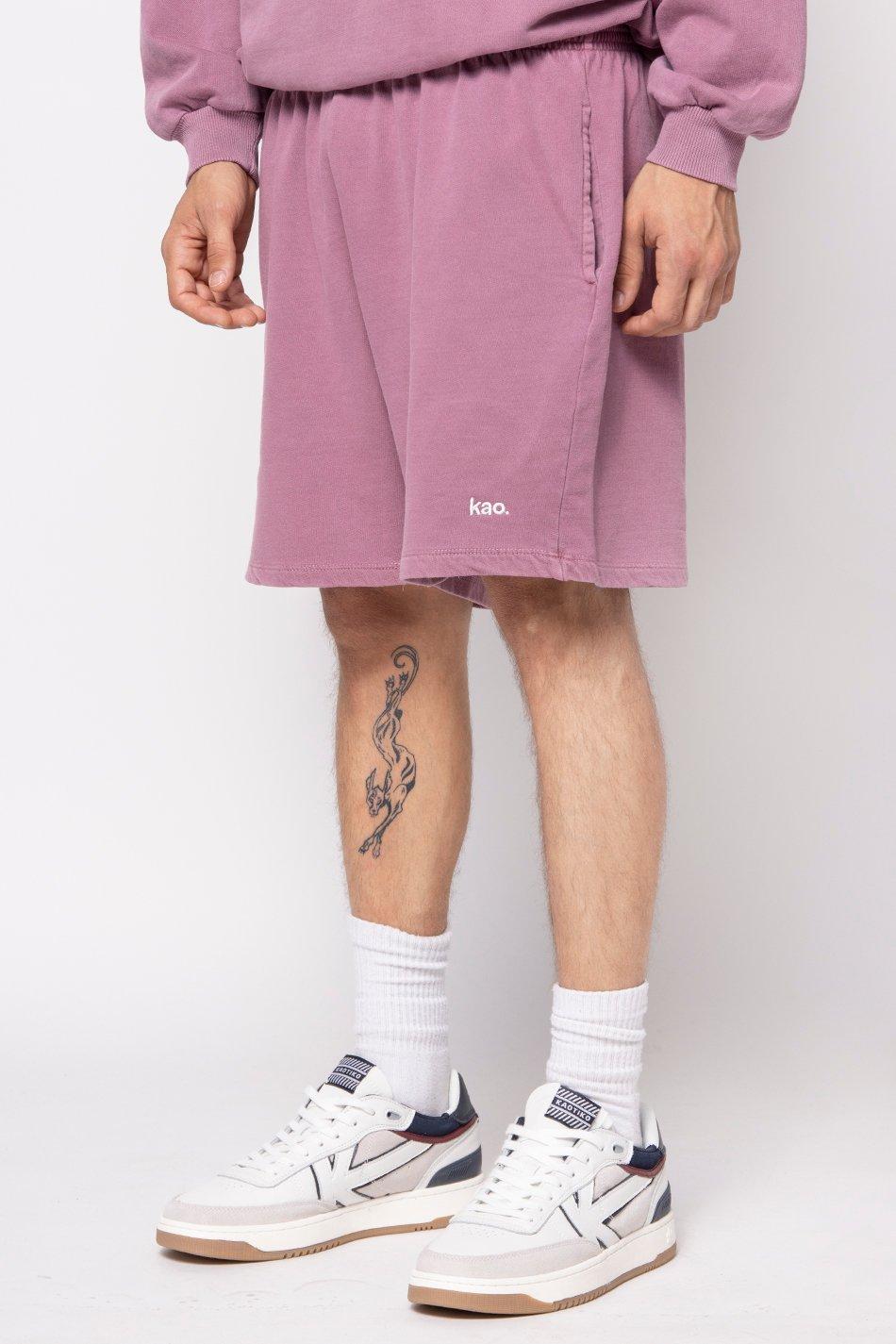kaotiko Bermuda Washed Daylen Burgundy Tienda
