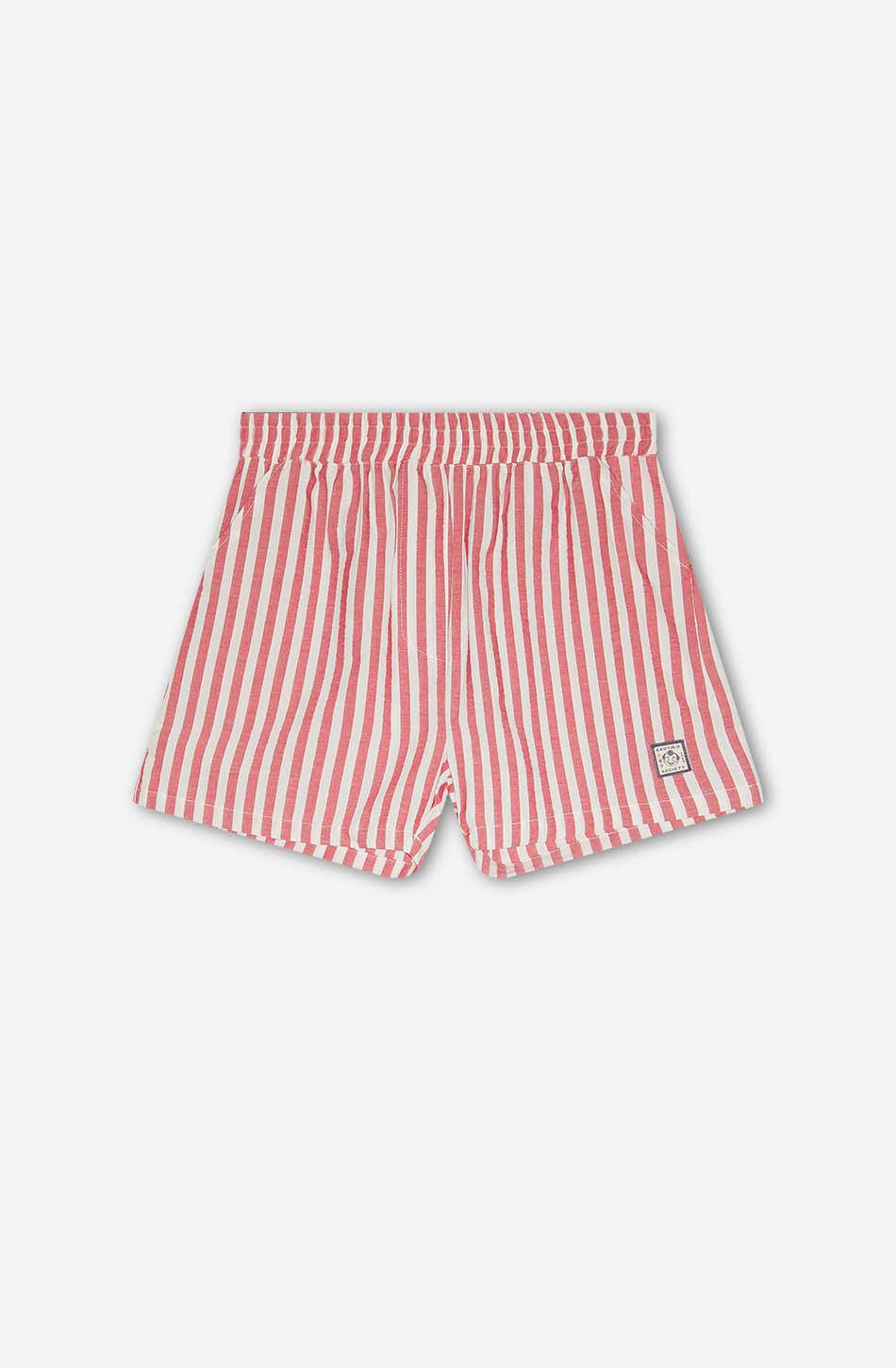 kaotiko Short Red/ Ivory Stripes Sumo Rebajas online