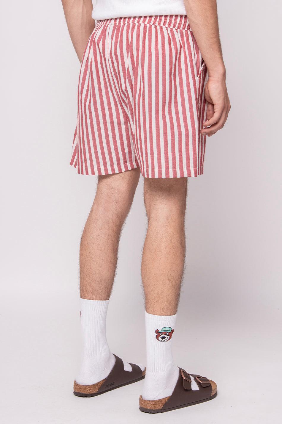 kaotiko Short Red/ Ivory Stripes Sumo Rebajas online