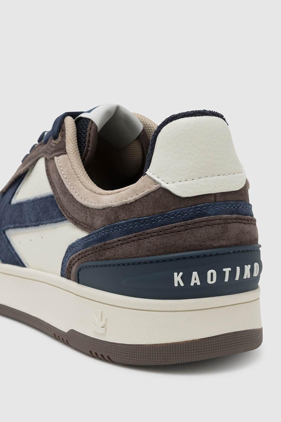kaotiko Zapatillas Kaotiko Boston Piping Suede Navy ÚLTIMAS EDICIONES
