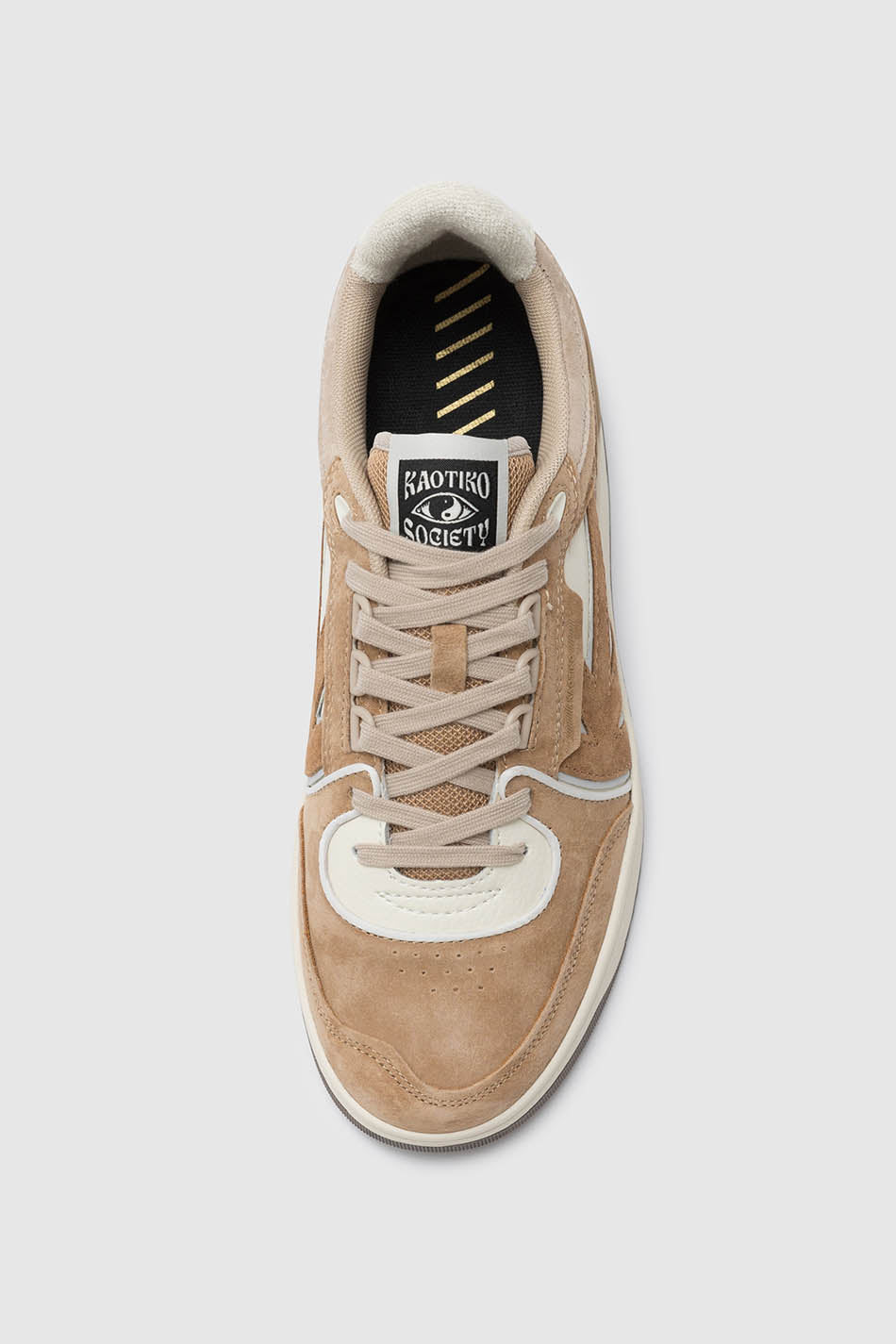 kaotiko Zapatillas Kaotiko Boston Piping Suede Wood Precio de fábrica