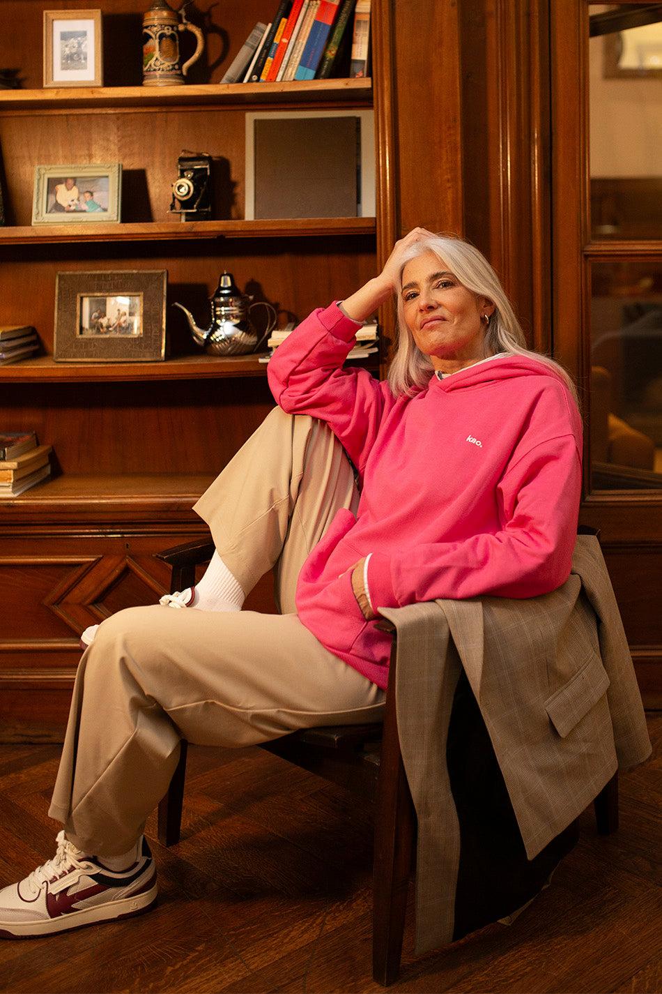 kaotiko Sudadera Emily Fucsia En oferta