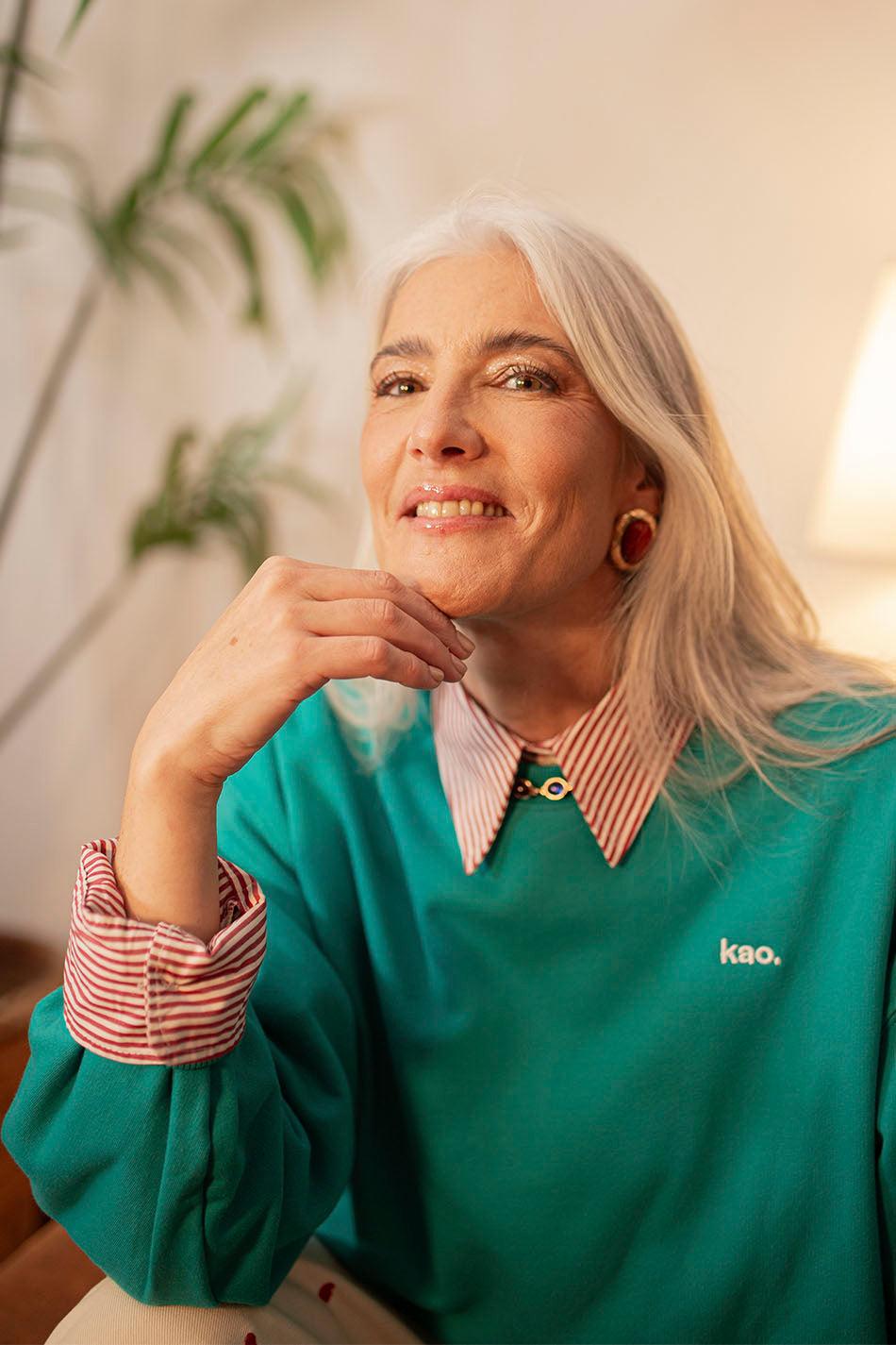 kaotiko Sudadera Hailey Emerald Libre de impuestos
