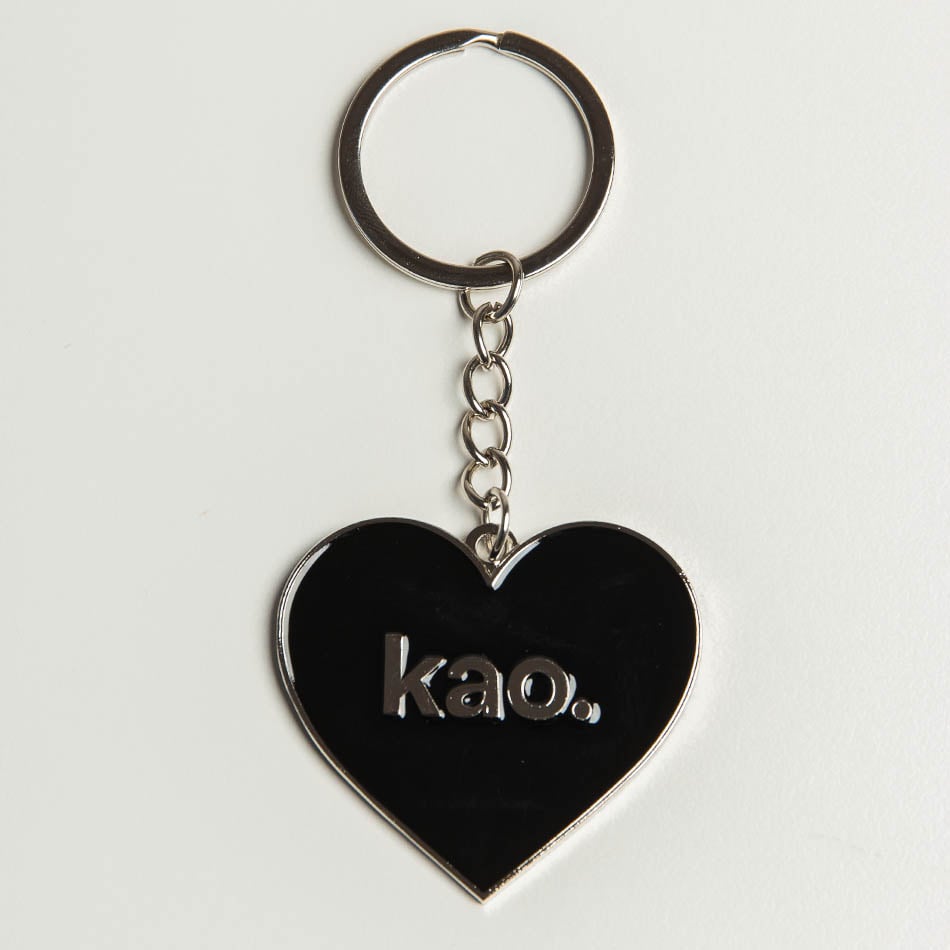 kaotiko Llavero Heart Kao Black 2025