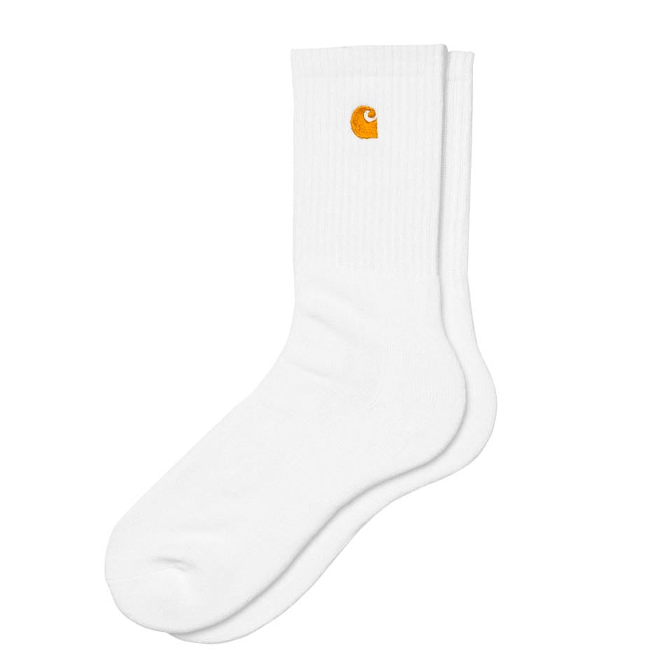 kaotiko Calcetines Carhartt WIP Chase White/Gold