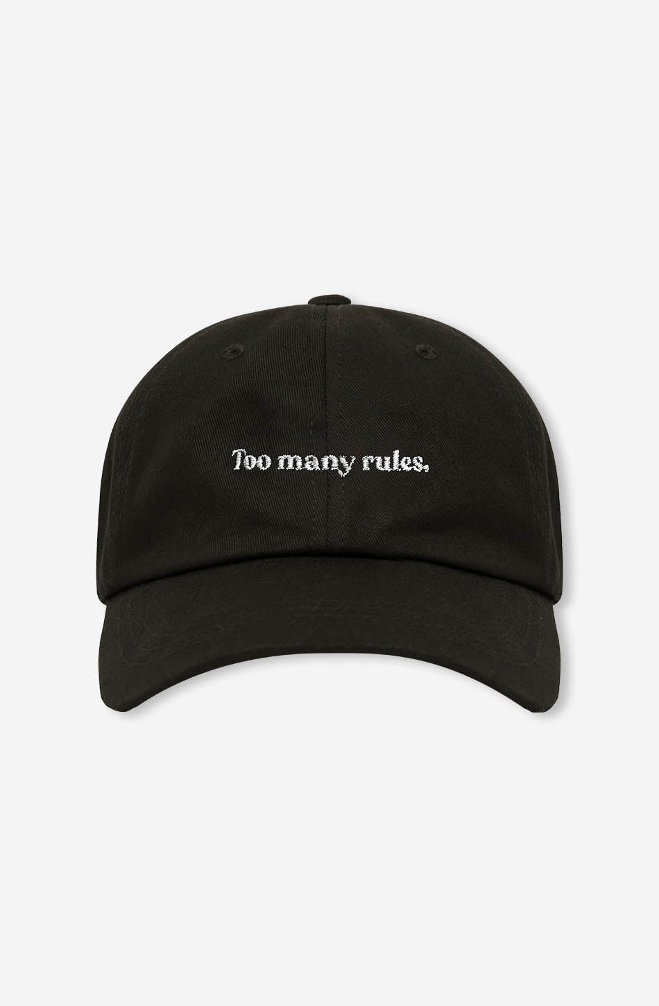 kaotiko Gorra Too Many Rules Black