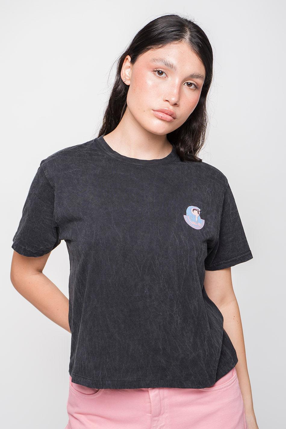 kaotiko Camiseta Washed Timeless Immensity Black Rebajas