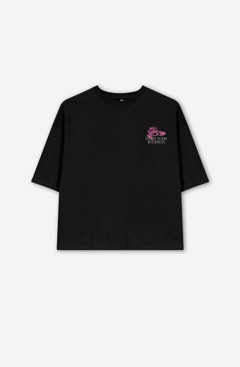 kaotiko Camiseta Eye Trust Your Intuition Black Rebajas de fábrica
