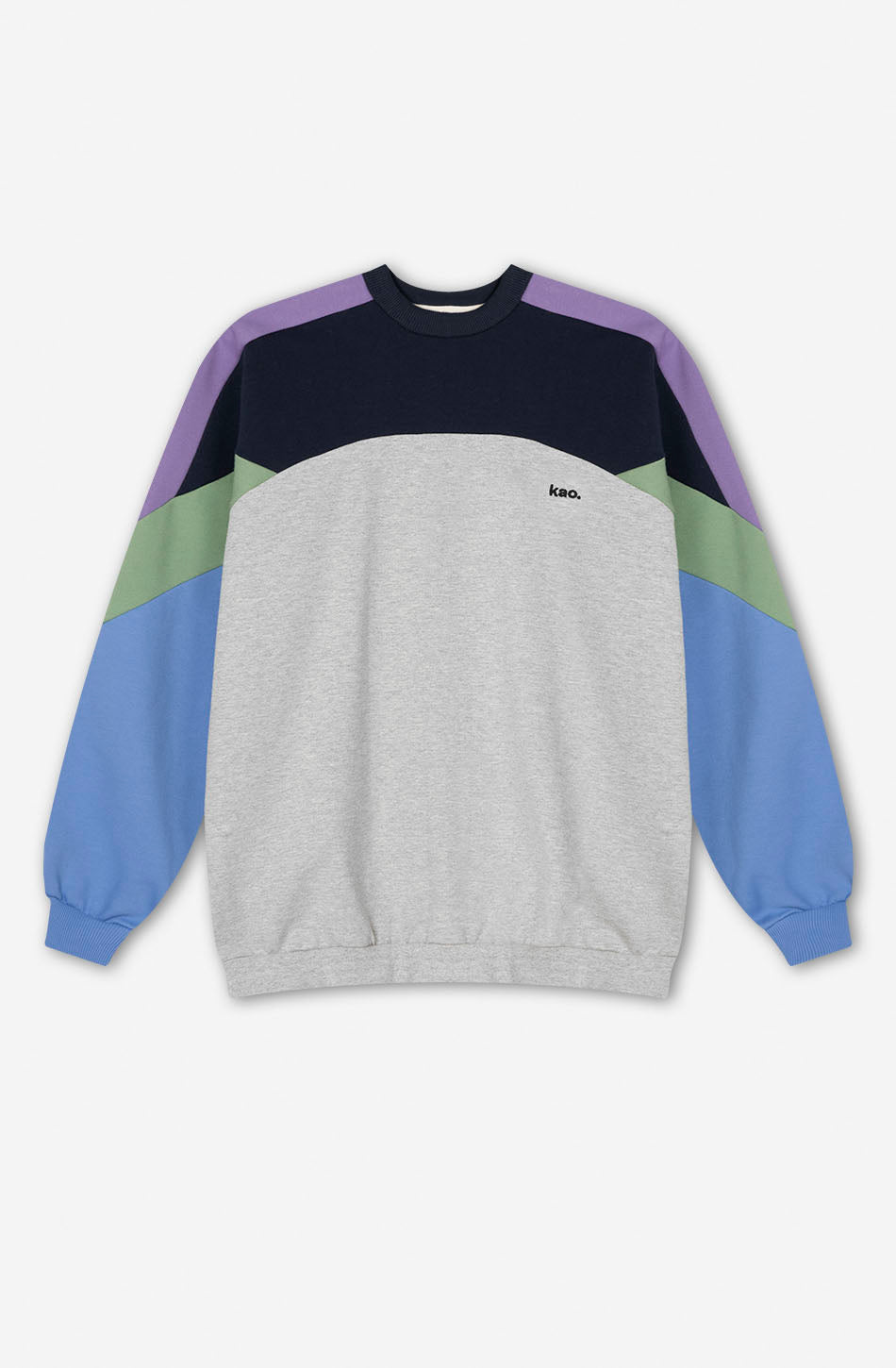 kaotiko Sudadera Elina Gray / Navy