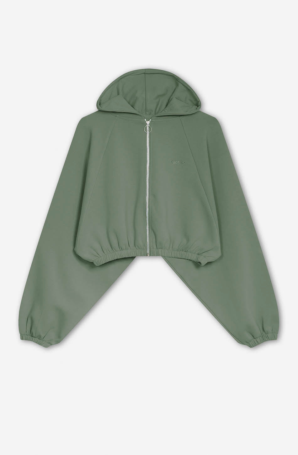 kaotiko Sudadera Zipper Jacket Giulia Interlock Olive