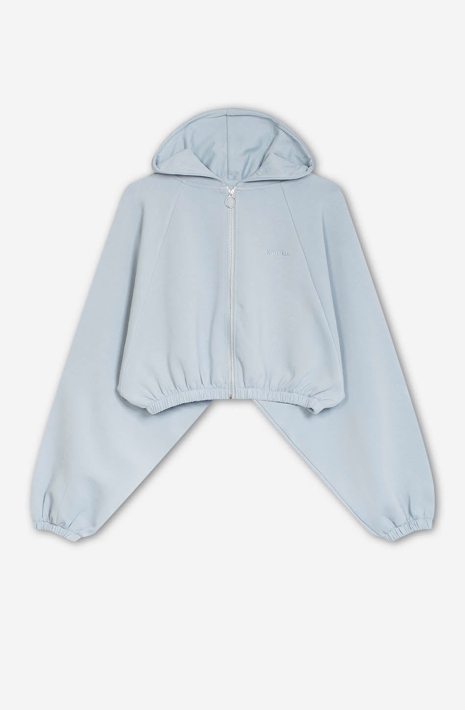 kaotiko Sudadera Zipper Jacket Giulia Interlock Iceberg Liquidación