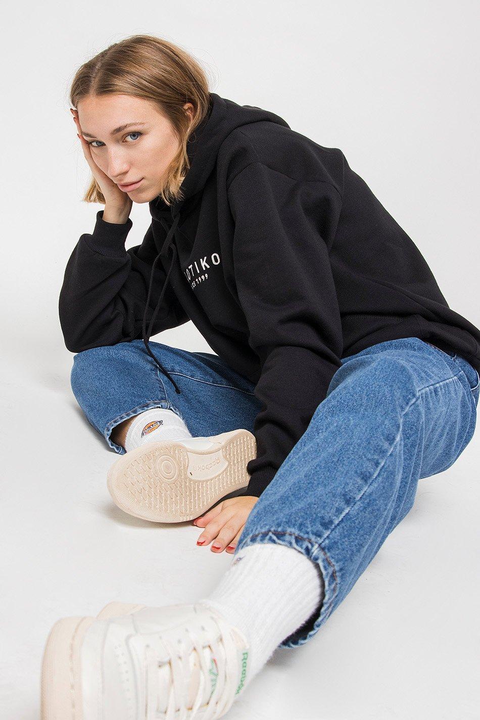 kaotiko Sudadera Vancouver Negro Descuentos del mes