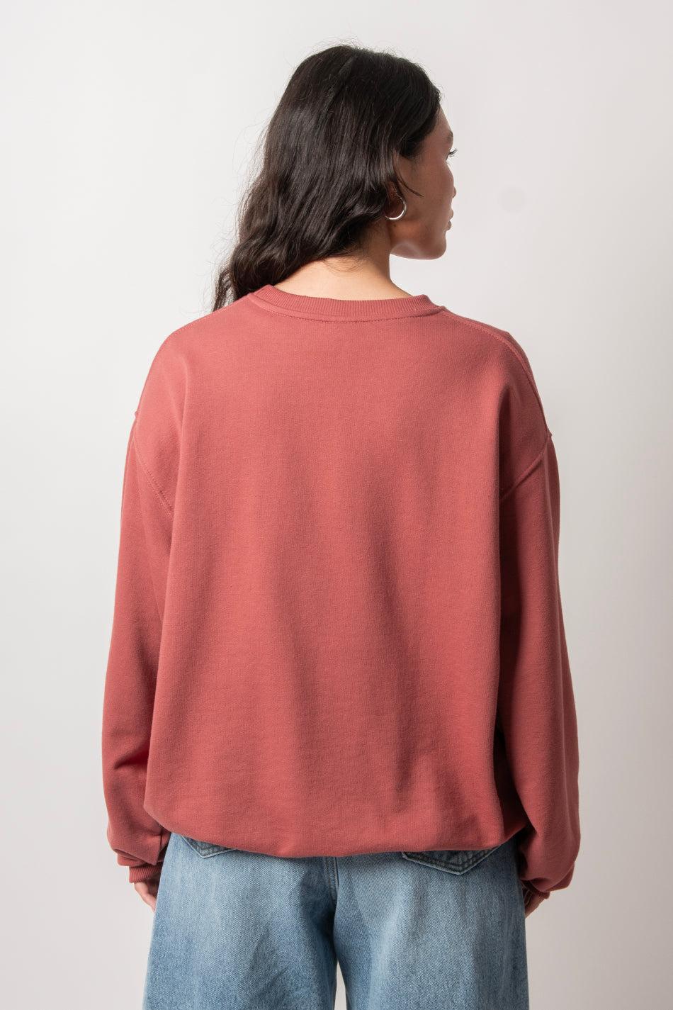 kaotiko Sudadera Bruna Burgundy Rebajas de fin de temporada