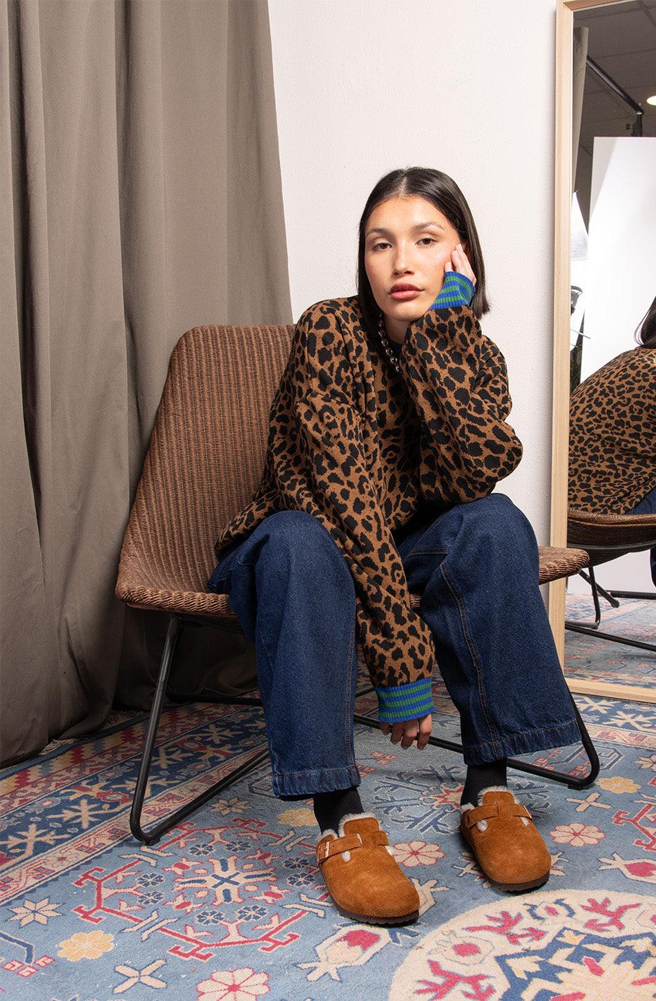 kaotiko Jersey Burning Rebellion Leopard Rebajas baratas