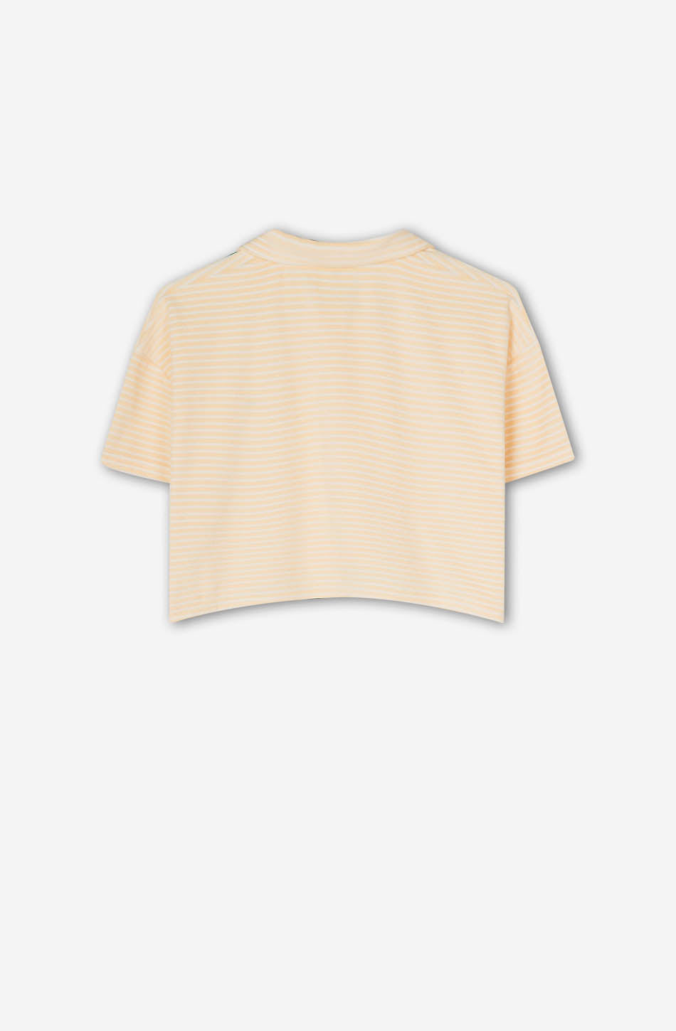 kaotiko Polo Towell Stripe Yellow / White Rebajas top