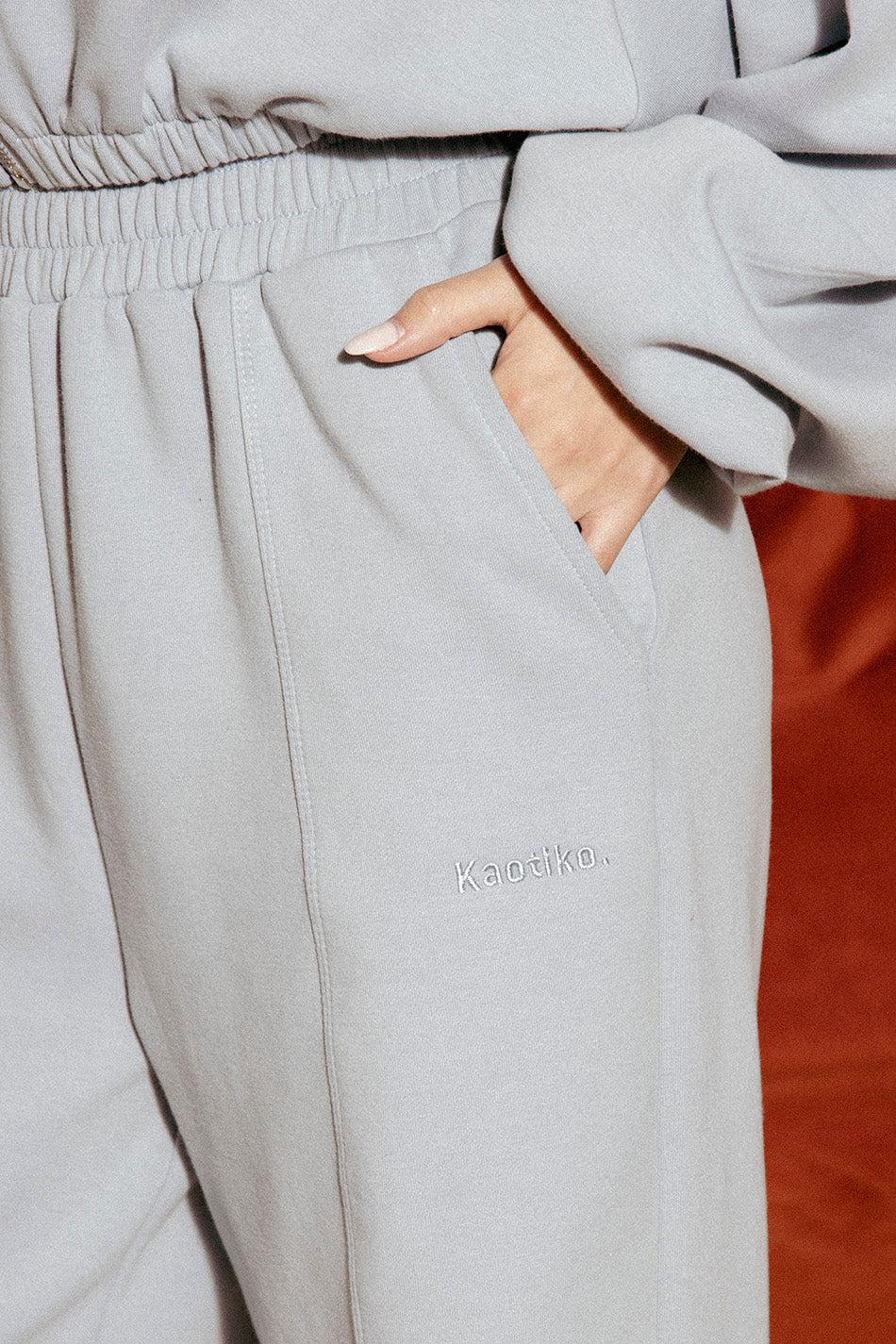 kaotiko Pantalón Jogger Venice Interlock Iceberg ÚLTIMAS EDICIONES