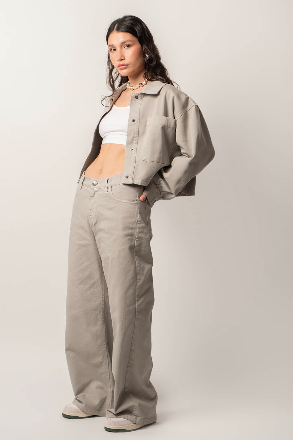 kaotiko Pantalón Baggy Oversize Stone Solo hoy