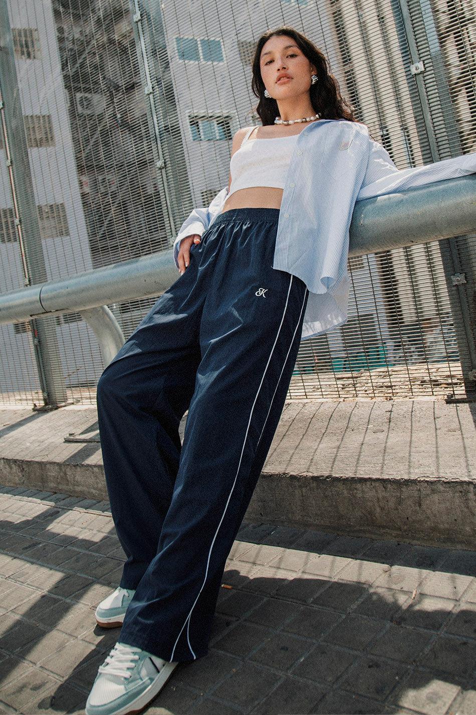 kaotiko Pantalón Harper Navy Promoción trimestral