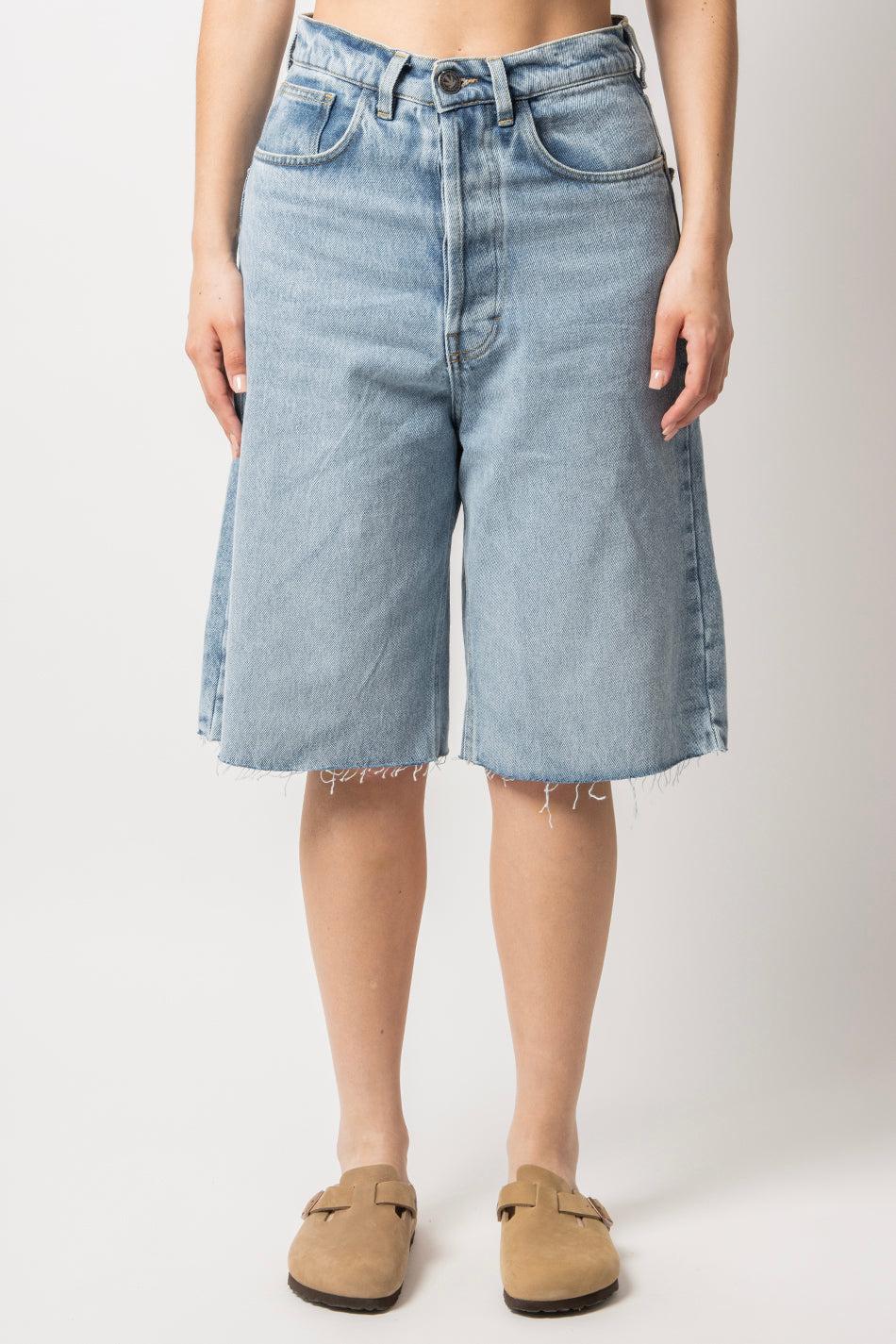 kaotiko Bermuda Loose Baggy Denim Limitado a 3 días