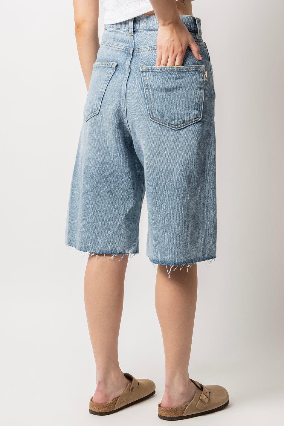 kaotiko Bermuda Loose Baggy Denim Limitado a 3 días