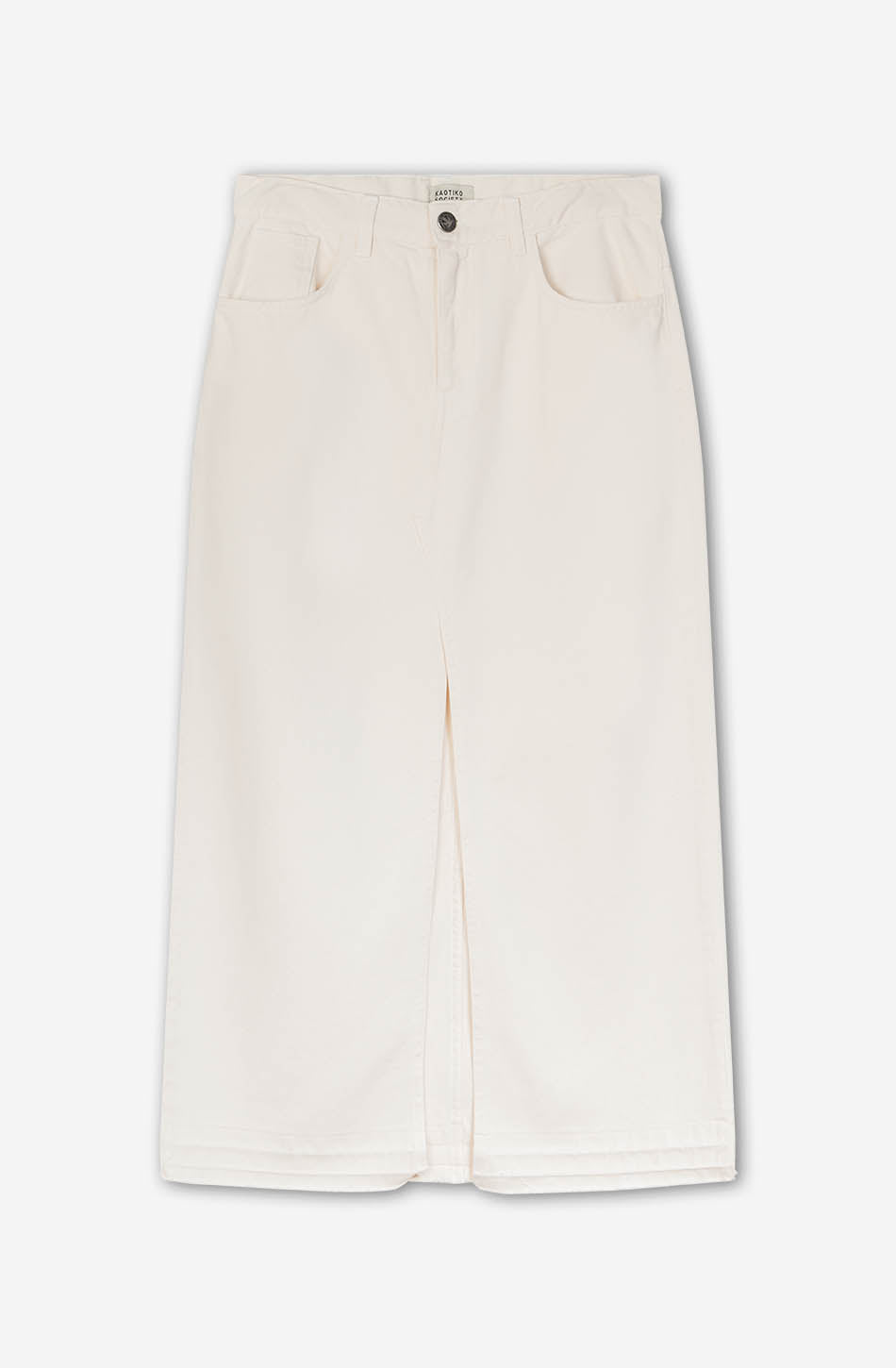 kaotiko Falda Long Denim Stone Precio ultrabajo