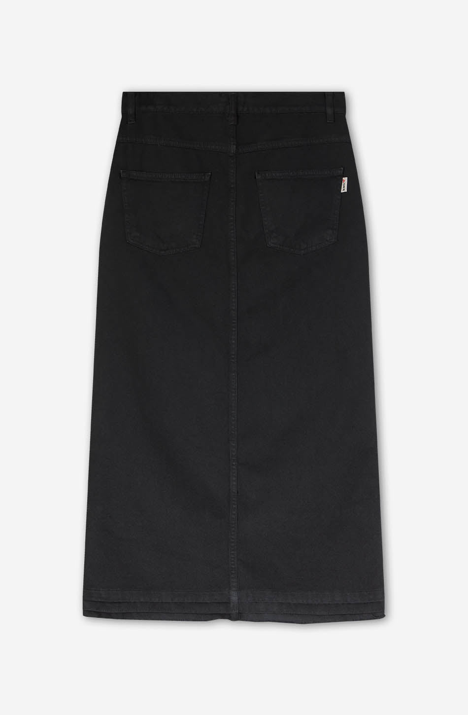 kaotiko Falda Long Denim Black Devoluciones gratuitas
