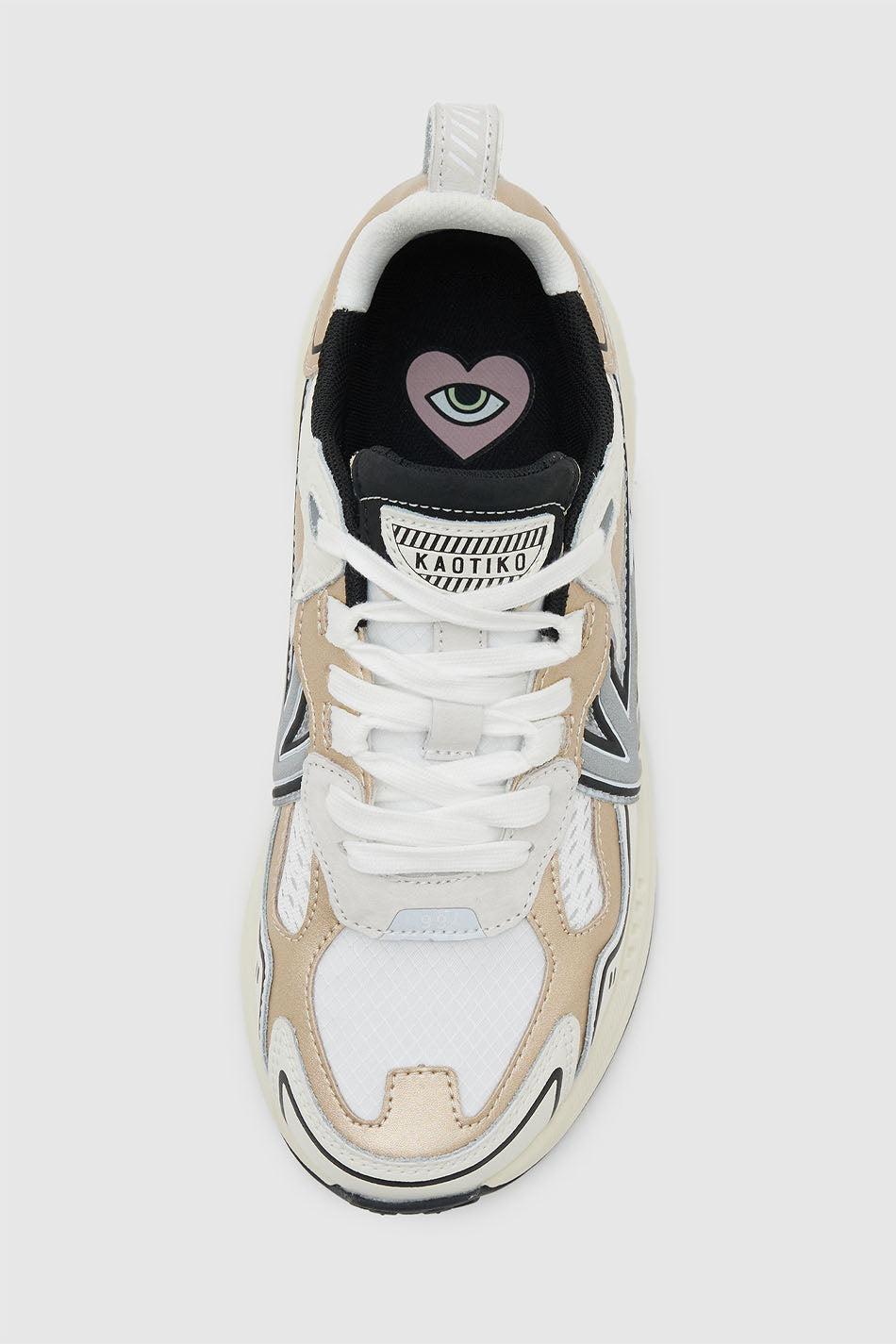 kaotiko Zapatillas Kaotiko Detroit Tech Gold Venta caliente