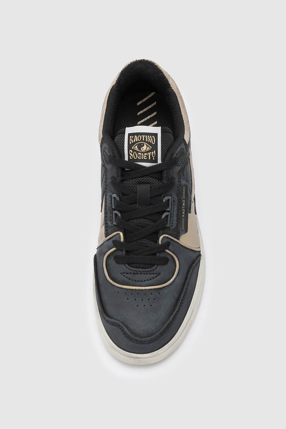 kaotiko Zapatillas Kaotiko Boston Piping Metal Black En oferta