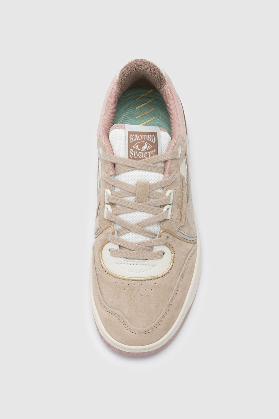 kaotiko Zapatillas Boston Piping Suede Pale Los más vendidos