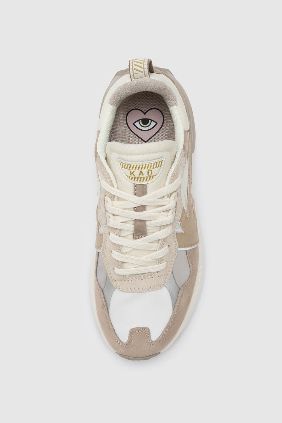kaotiko Zapatillas Kaotiko Detroit Gold White - Gold Tienda