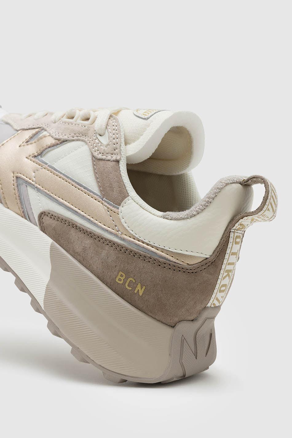 kaotiko Zapatillas Kaotiko Detroit Gold White - Gold Tienda
