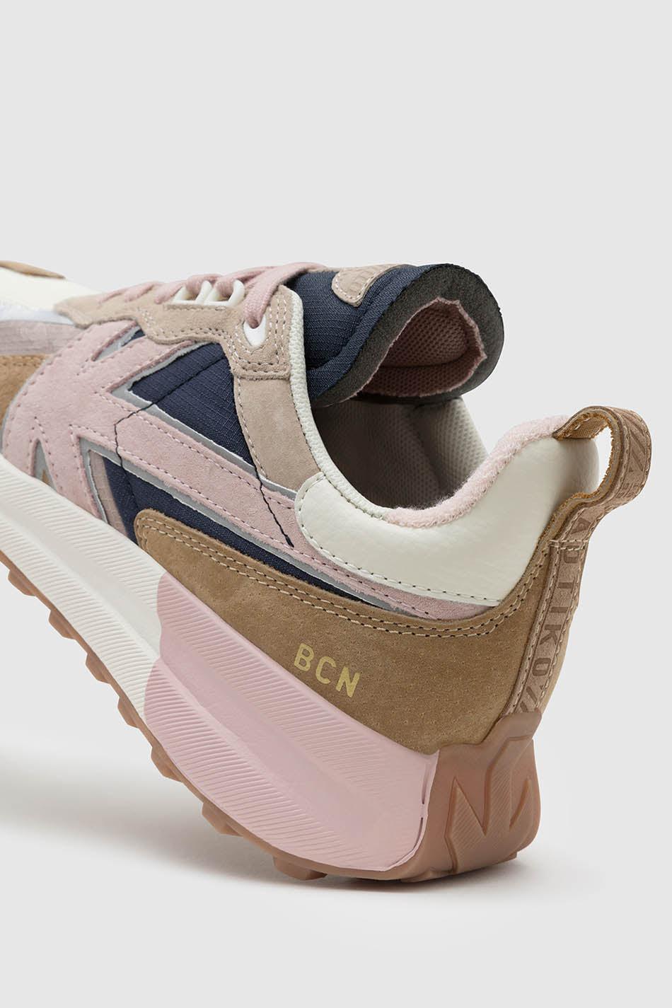 kaotiko Zapatillas Kaotiko Detroit Multi Sand - Rose Liquidación