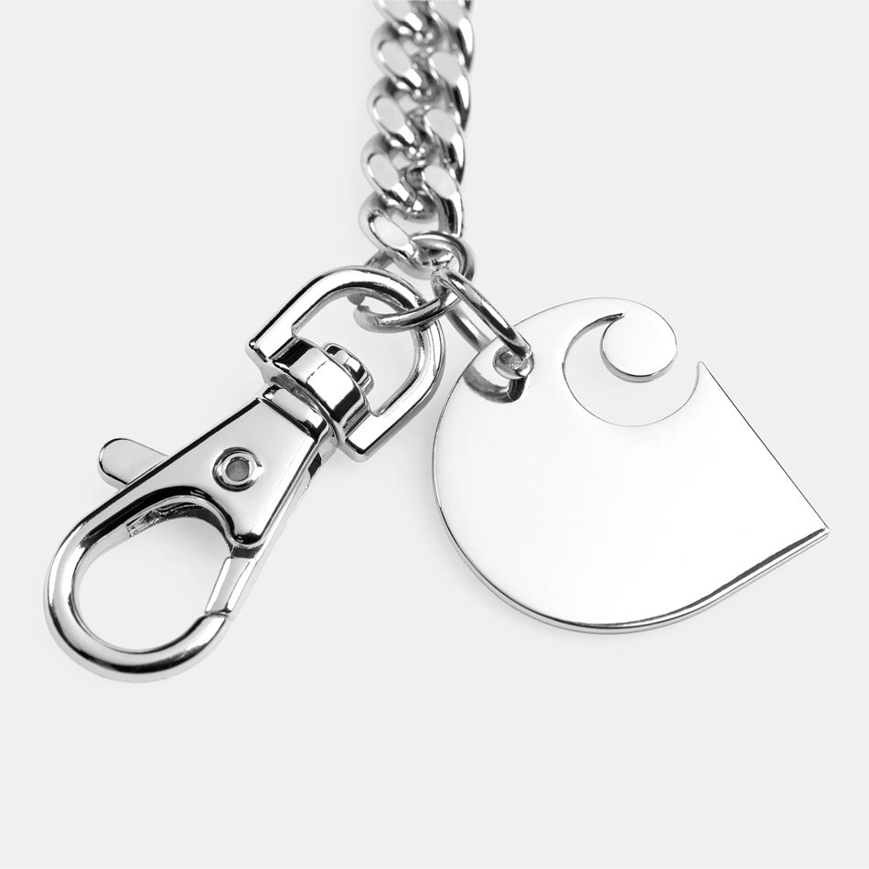 kaotiko Llavero Carhartt WIP Cuban Link Silver Oferta especial