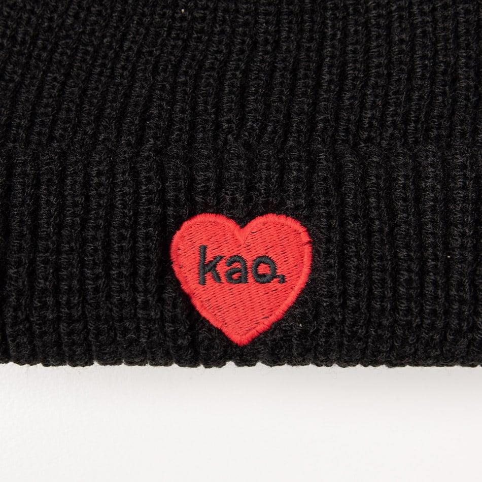 kaotiko Gorro Heart Red Kao Black Últimos 3 días