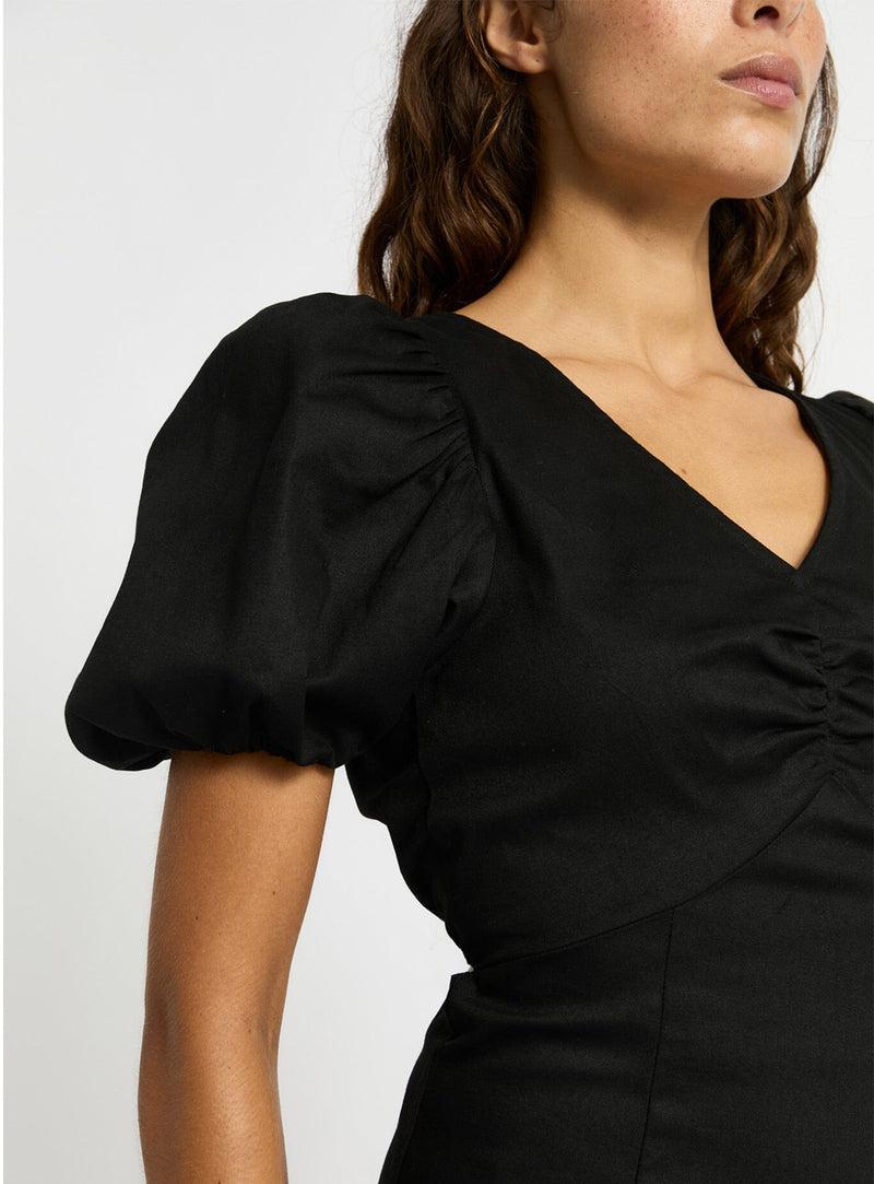 laagam MILLIE BLACK SHORT DRESS Precio de fábrica