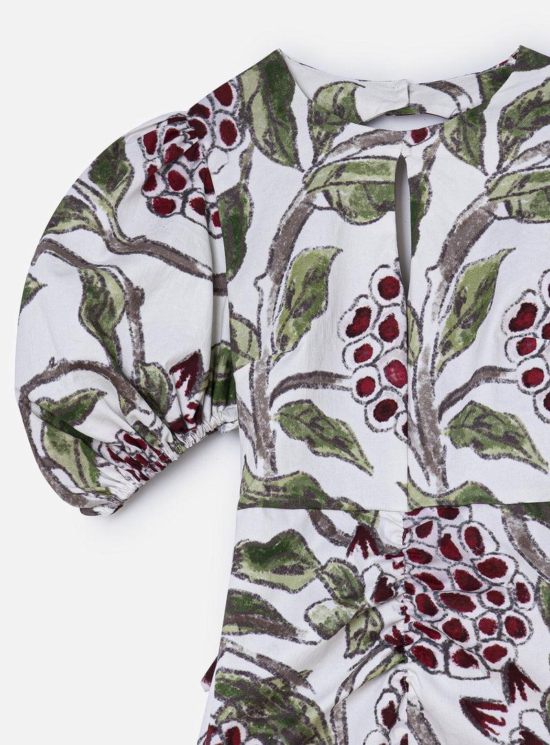laagam PROVENCE GERD MIDI DRESS Liquidación