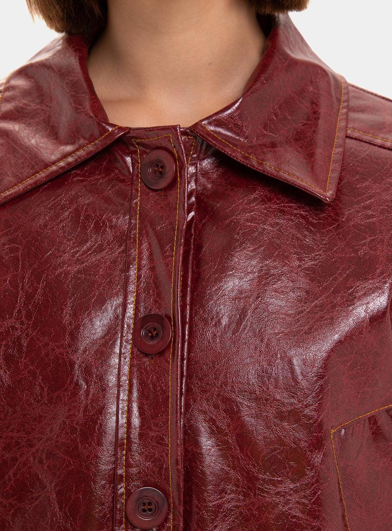 laagam ALEXA BURGUNDY JACKET Tienda