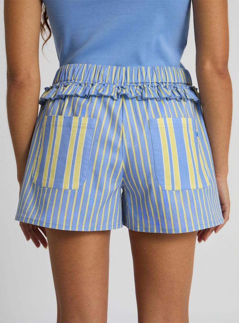 laagam CAOS BLUE POPLIN BOXER PANTS 2025