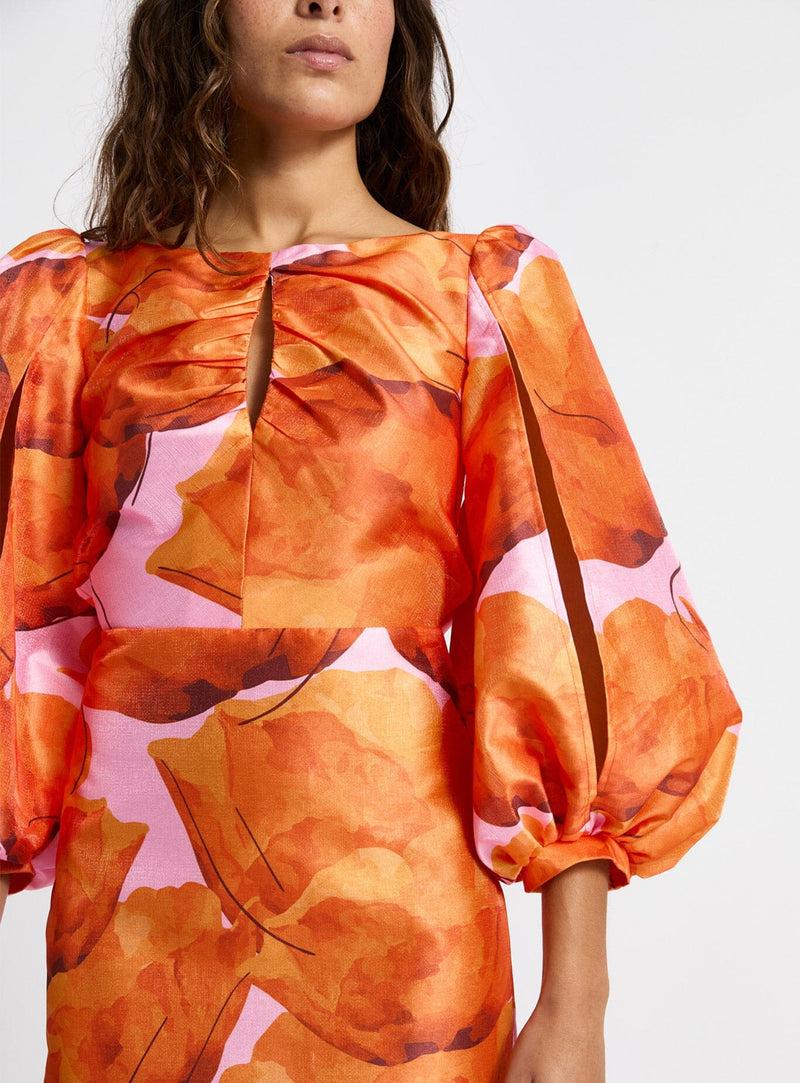 laagam LIZA FLEUR PUFF SLEEVE DRESS Últimos 3 días