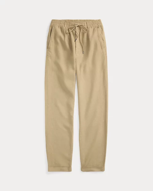 lauren ralph lauren Pantalón de lino Slim Tapered Fit para hombre | Ralph Lauren® ES Promoción trimestral
