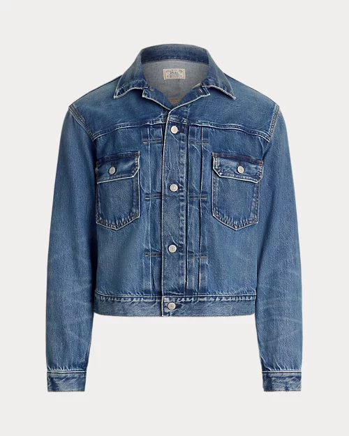 lauren ralph lauren Chaqueta trucker de denim para hombre | Ralph Lauren® ES Libre de impuestos