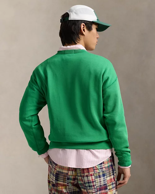 lauren ralph lauren Sudadera de felpa con gráfico vintage para hombre | Ralph Lauren® ES Descuentos del mes