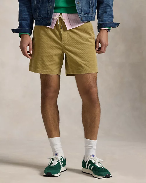 lauren ralph lauren Pantalón corto prepster Polo de pana para hombre | Ralph Lauren® ES Oferta exclusiva