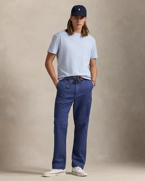lauren ralph lauren Camiseta de punto Custom Slim Fit para hombre | Ralph Lauren® ES Devoluciones gratuitas