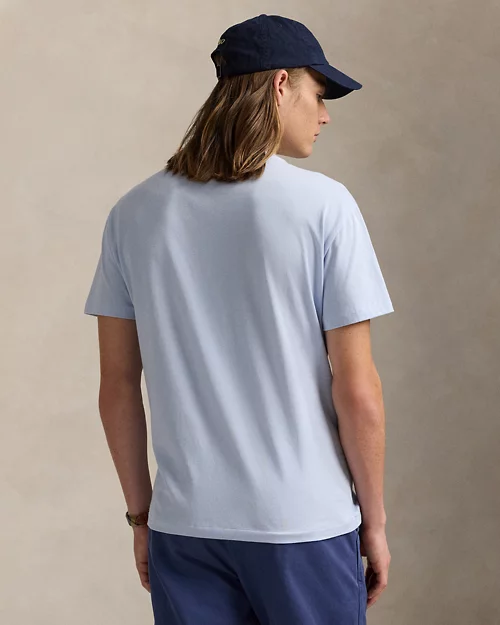 lauren ralph lauren Camiseta de punto Custom Slim Fit para hombre | Ralph Lauren® ES Devoluciones gratuitas