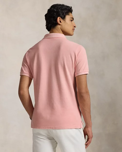 lauren ralph lauren Polo de piqué teñido Custom Slim Fit para hombre | Ralph Lauren® ES Outlet