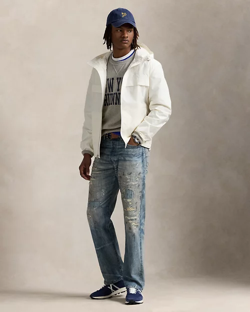 lauren ralph lauren Chaqueta con capucha y cremallera para hombre | Ralph Lauren® ES En oferta