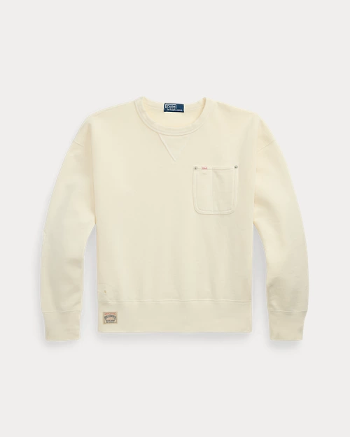 lauren ralph lauren Sudadera de felpa vintage con bolsillo para hombre | Ralph Lauren® ES Tienda